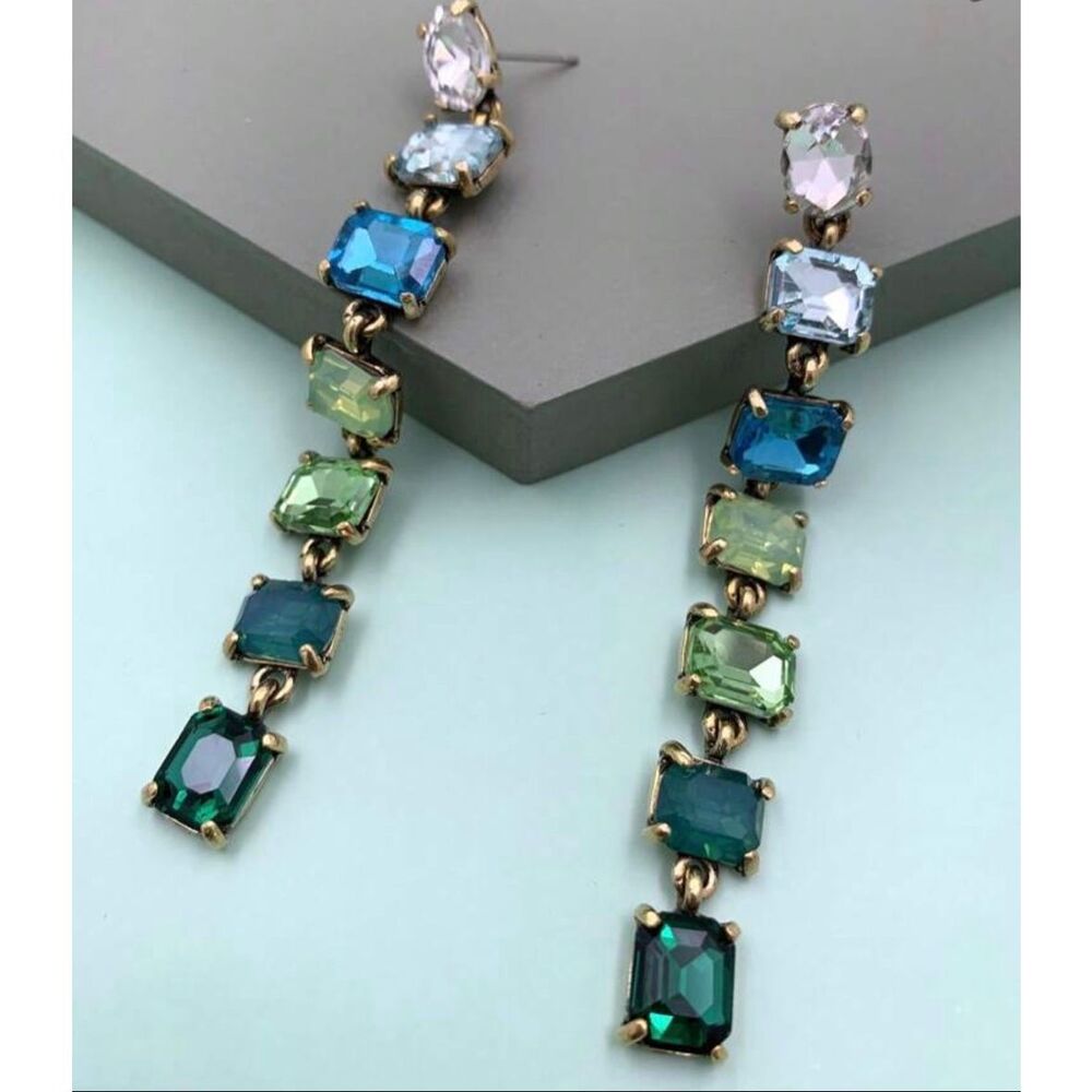 Emerald Green Earrings